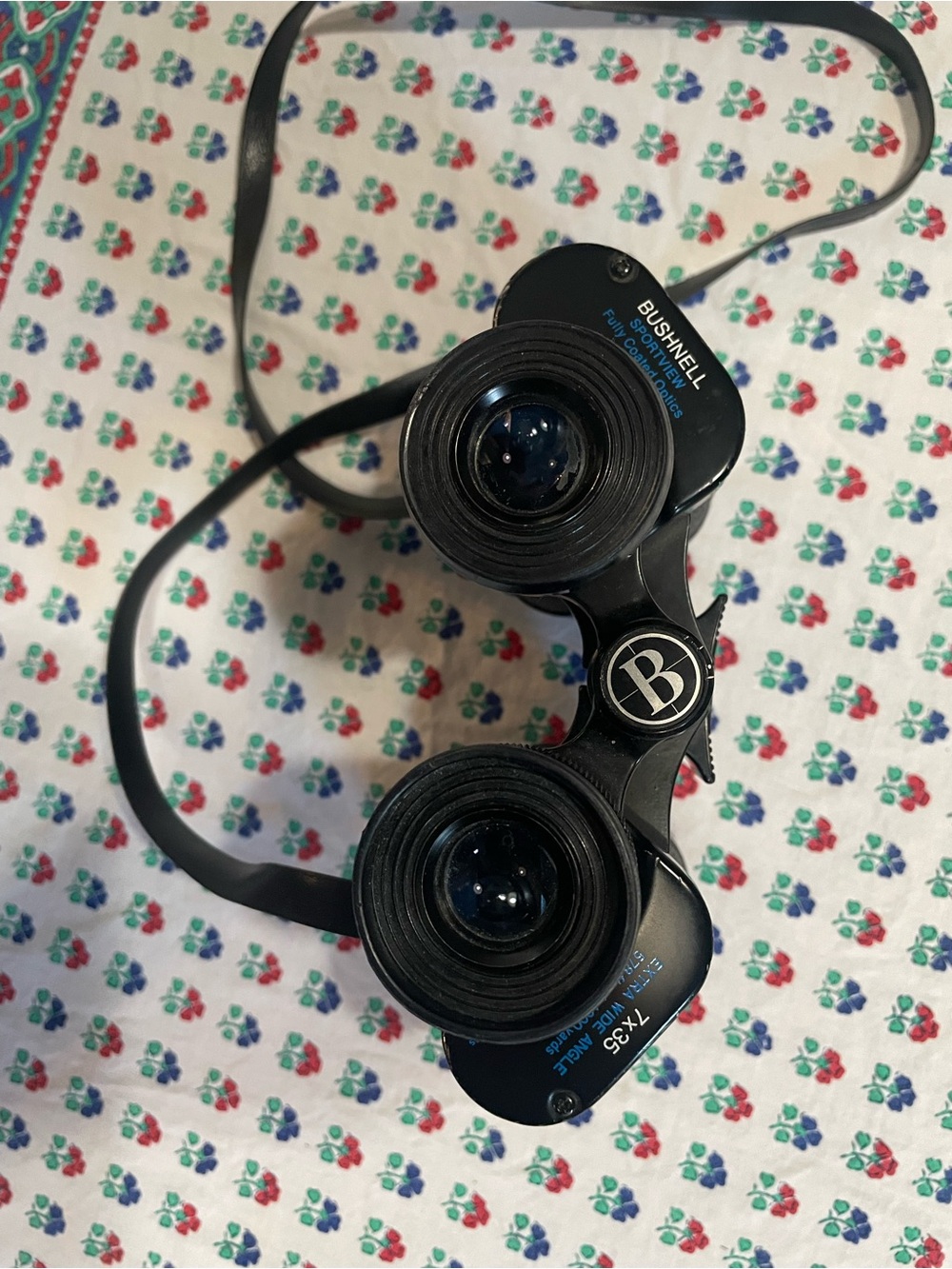 Bushnell 7x35 Compact Binoculars — Black